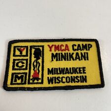 Boy Scout of America YMCA Patch Milwaukee Wisconsin Camp Minikani YCM Rare picture