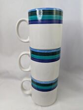 Design Concepts Stoneware England Coffee Cup Mug Lot of 3 picture