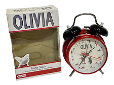 Vintage Olivia animated alarm clock by Schylling New in the Box picture