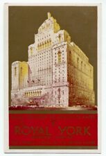 Toronto Canada The Royal York Hotel Postcard picture