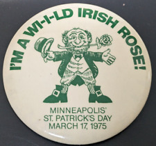 Vintage 1975 I'm a WI-I-LD Irish Rose St Patricks Day MPLS 3