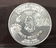 1973 Krewe Of Venus Silver aluminum Mardi Gras Doubloon New Orleans #28 picture