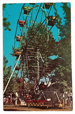 Giant Ferris Wheel Hansons Amusement Park Pennsylvania Dexter UNP Postcard 1964 picture