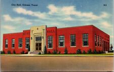 City Hall, Odessa, Texas - Postcard picture