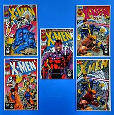 X-Men #1 Lot of All 5 Jim Lee Covers Rare Club Bo Insert Higher Grade NM/NM+🔥 picture