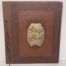 Vintage 1950s Scrapbook Photos Menu Foreign Money War Currency Letters Clippings picture