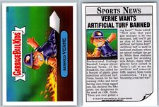 2015 Topps Garbage Pail Kids GPK Series 1 Card Burned VERNE 61a picture