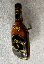 Vintage - 99 Liquor is Quicker - Lapel Tack Collectible Pin picture