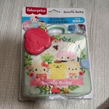 [SANRIO Baby] Fluffy Cloth Picture Book Educational toys cloth toys Fisher Price picture