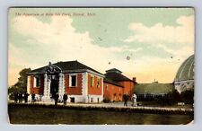 Detroit MI-Michigan, Aquarium At Belle Isle Park, Vintage c1917 Postcard picture