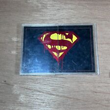 1992 Doomsday The Death of Superman Bleeding S Foil INSERT Puzzle F1 & F2 SkyBox picture
