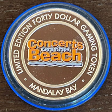 Mandalay Bay Las Vegas $40 Silver Strike 2006 Concerts at the Beach Blue Capsule picture