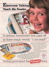 Playskool Ad For Teach Me Reader 1980S Vtg Print Ad 8X11 Wall Poster Art picture