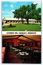 c1950's Lavender Inn & Restaurant Multiview Faribault Minnesota Vintage Postcard picture
