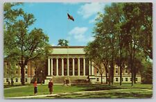 Postcard Alabama Tuscaloosa Gorgas Library University of Alabama Quadrangle 0776 picture