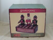 NEW SEALED INSIDE; CRACKER BARREL MUSICAL & ANIMATED BANDSTAND BEARS, 50 SONGS picture