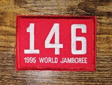 1995 World Jamboree Boy Scouts BSA Troop 146 Uniform Number Patch picture