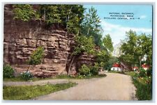 1957 Natural Gateway Rockridge Near Richland Center Wisconsin Vintage Postcard picture