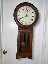 Seth Thomas No 2 Regulator Clock  In Oak Case Needs Repair picture