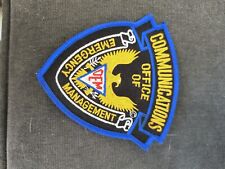 OEM EMERGENCY MANAGEMENT COMMUNICATIONS PATCH picture
