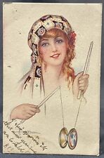 Artist Adolfo Busi | Young Women Art Nouveau Deco | Risqué Glamour Art | 1900s picture