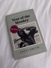 Patti Smith Signed Year Of The Monkey Book picture