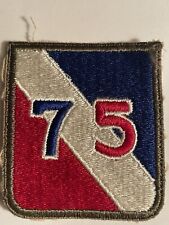 WW2 75th Infantry Division Patch (ID) picture