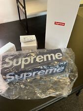 Supreme Box Logo Acrylic Table Lamp Blue  FW23 Brand New picture