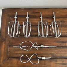 VTG Sunbeam Deluxe Mixmaster Mixer Beater Replacements Dough Hooks Lot Of 3 picture