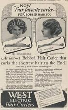 Magazine Ad - 1925 - West Electric Hair Curlers - Philadelphia, PA picture