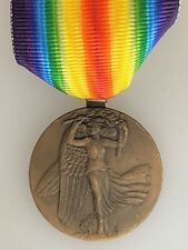 Czechoslovakia Czechoslovak WWI Victory Medal SOLID BRONZE Full sized award picture