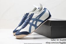 NEW Onitsuka Tiger MEXICO 66 White/Blue Sneakers Classic Unisex Men Women Shoes picture