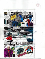Original 1988 Avengers 296 She-Hulk Thor color guide art page 19, Marvel Comics picture