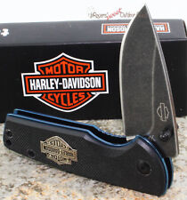 Case Cutlery XX Harley Davidson Tec X Linerlock Black G10 Folding Knife CA 52161 picture