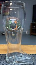 Irish Drinking Team…Beer Glass Boot From Germany, 3 Liters I Believe 13” Tall picture