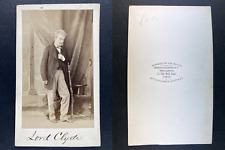 Caldesi, London, Lord Clyde CDV Vintage Albumen Print.Field Marshal Colin Camp picture