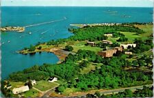 Biddeford ME St Francis College Coast Of Maine Aerial View Vintage Postcard picture