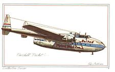 Fairchild Packet First Flew On Prototype For Wartime Army Use Plane Postcard picture