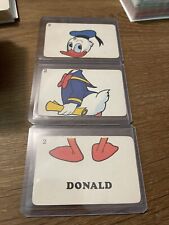 Vintage Rare Walt Disney Productions 🎥 Card Game Donald Duck Playing Cards picture