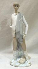 Vintage Lladro Figurine Standing Sheppard Boy 10.5