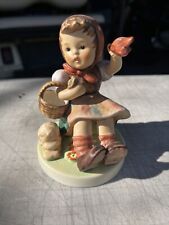 Vintage Goebel Hummel Figurine 65 “Farewell” Girl Waving 4.5