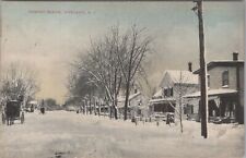 Winter Scene Snow Street View, Vineland, New Jersey 1910 Postcard picture