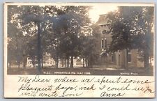 Marionville Collegiate Institute~Mounds Indian Territory PM~Hinchey RPPC 1906 picture