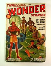 Thrilling Wonder Stories Pulp Dec 1940 Vol. 18 #3 VG- 3.5 picture