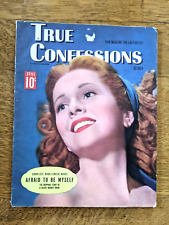 💎 True Confessions Magazine October 1944 Vintage Romance COMBINE SHIPPING 💎 picture