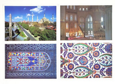 Set of 4 Vintage Postcards Turkey Istanbul Unposted Color picture