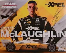 Scott McLaughlin 2024 Indy 500 Signed Car Promo Hero Card Indianapolis picture