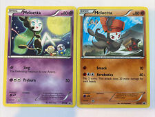 2x Pokemon Black & White Promo Cards Meloetta BW68 & Meloetta BW69 picture