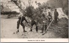 c1910s ALASKA Mining Postcard 