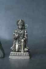 2.5 inches,Handmade Silver Hanuman Idol,deity Rama Lila,Hare Krishna,Holy.Silver picture